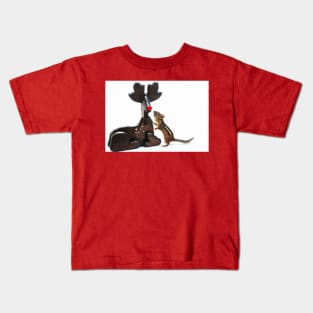 Rudy and the chipmunk Kids T-Shirt